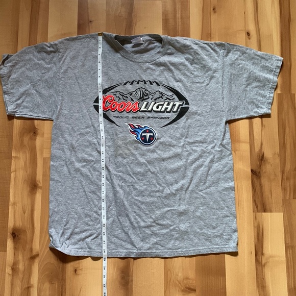Other - EG TG XL T-Shirt. Coors Light Tennessee Titans.